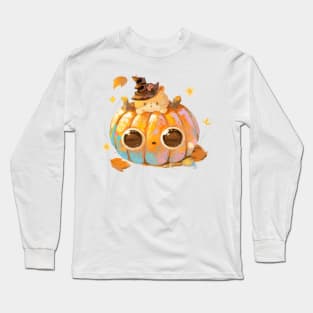 Happy Pumpkin Long Sleeve T-Shirt